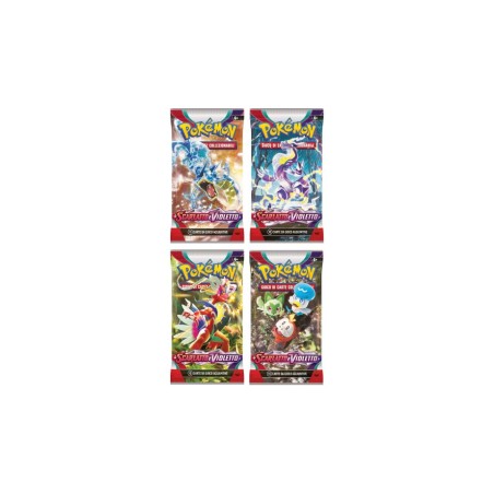Pokemon bustina Scarlatto e Violetto - (UNA BUSTINA CASUALE)